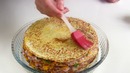ПРОСТОЙ Капустный торт с фаршем/ Торт с капустой и мясом в духовке