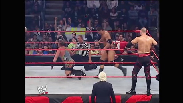 Full-Length Match Goldberg & Shawn Michaels & RVD VS.KANE & BATISTA & RANDY ORTON