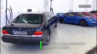Эксклюзивное видео коллекционного лимузина Mercedes Pullman из кремлёвского гаража