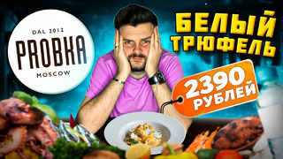 БЕЛЫЙ трюфель: 700 рублей за 1 ГРАММ / ПОЧЕМУ так дорого? / Обзор ресторана Probka