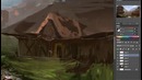 Town – Concept art (#Photoshop)