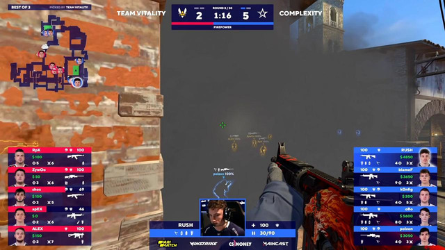 Vitality vs Complexity [Map 2, Inferno] (Best of 3) BLAST Premier Spring 2020