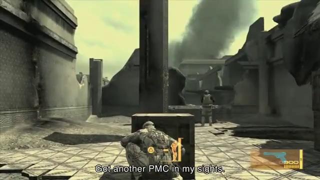 Metal Gear Solid 4 Guns of the Patriots Gameplay
