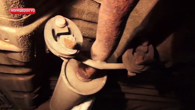 Дэу Матиз (Daewoo Matiz) Замена глушителя