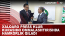 Xalqaro Press klub kurashni ommalashtirishda hamkorlik qiladi