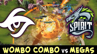 Secret vs Spirit — Wombo Combo vs Megacreeps on Major