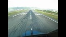 747 Взлёт, вид из кабины