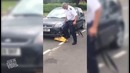 Car vs. Traffic Cone Road Showdown