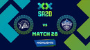 Joburg Super Kings – Pretoria Capitals | SA20 League | Обзор матча за 2026-01-17