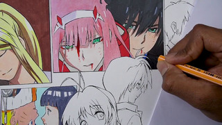 Speed Drawing – Favorite ANIME Couples