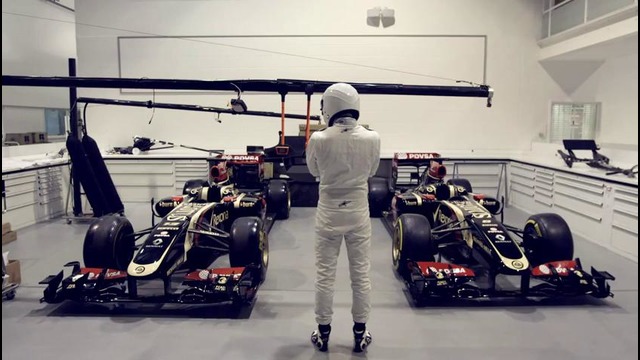 Стиг угнал машину у Lotus F1