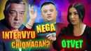 Mohira nurmatovaga otvet yodgor sadiyevdan cho’tki tv qo’rqadimi