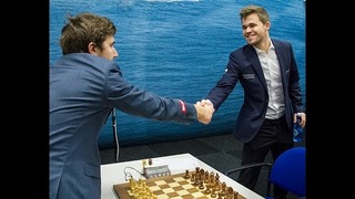 Карлсен против Карякина: противостояние в блиц (№001)