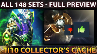The International 10 Collector’s Cache Battle Pass – ALL 148 Sets Preview Dota 2