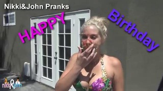Nikki and John Birthday Cake Smash