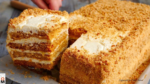 Торт «Медовик» за 30 МИНУТ Без Лишних Заморочек | Honey Cake Recipe