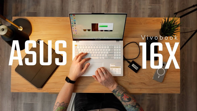 ЭТО НАСТОЯЩИЙ ЗВЕРЬ! (с защитой от микробов) Ноутбук — Asus VivoBook Pro 16X oled 2023