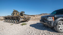 М60 против Land Rover Выстрелы из танка в замедленной съемке