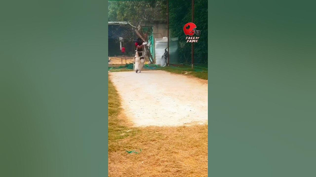 Cricket Batsman Shatters A Water Tank