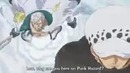 One piece amw hdvan pis klip trafalgar law vs smoker аниме