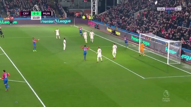 (HD) Кристал Пэлас – Манчестер Юнайтед | Английская Премьер-Лига 2018/19 | 28-й ту