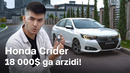 HONDA CRIDER / Gaz o’rnatsa bo’ladimi? «Zapchast» O’zbekistonda bormi