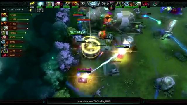 DoTa 2: Highlight GosuLeague: Na`Vi vs Svenhunterz (Game 2)