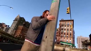 Реакция Нико на геймплей GTA V (смотреть всем)