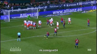 Осасуна – Валенсия | Испанская Примера 2016/17 | 17-й тур | Обзор матча