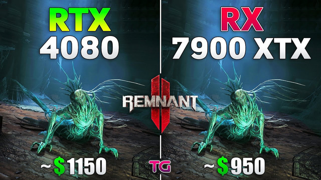 RTX 4080 vs RX 7900 XTX in Remnant 2 | 4K