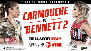 BELLATOR 294: Carmouche vs. Bennett 2 (Основной кард) 23.04.2023 | Кармуш vs. Беннетт 2