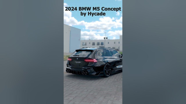 2024 BMW M5 Touring Hardcore Bodykit by #hycade #the hycade #bmw #m5 #m5touring #i5