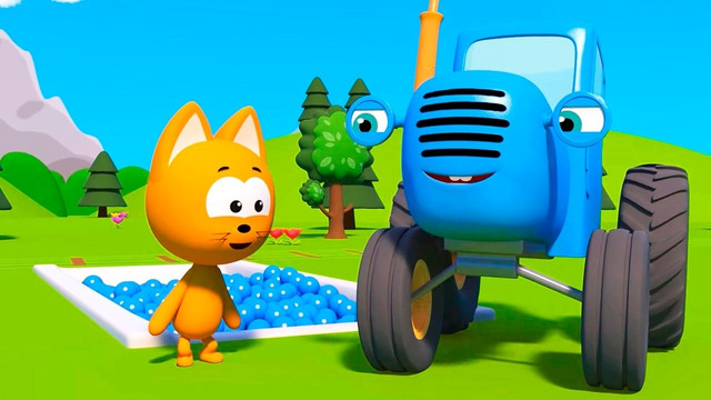 ИГРЫ КОТЭ С МАШИНКАМИ – мультики для малышей