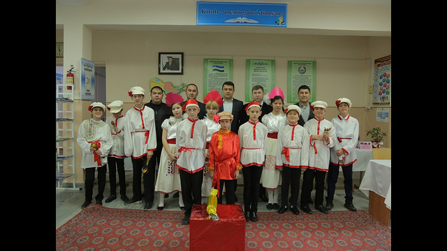 Сотрудники ГУВД г. Ташкента организовали праздник для учащихся специализированной шк