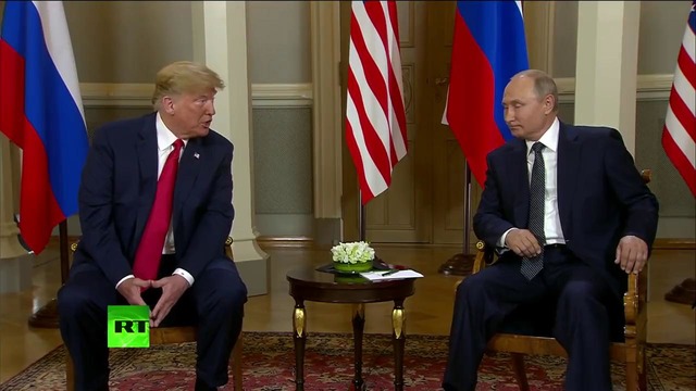 Путин и Трамп начинают переговоры в Хельсинки