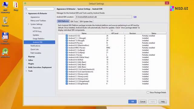 05 Android OS ga dasturlar yaratish – AS ga javani ulash