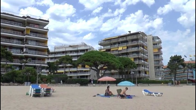 Ллорет-де-Мар, идём на пляж из Hotel Oasis Park & SPA 4, часть 3, серия 178