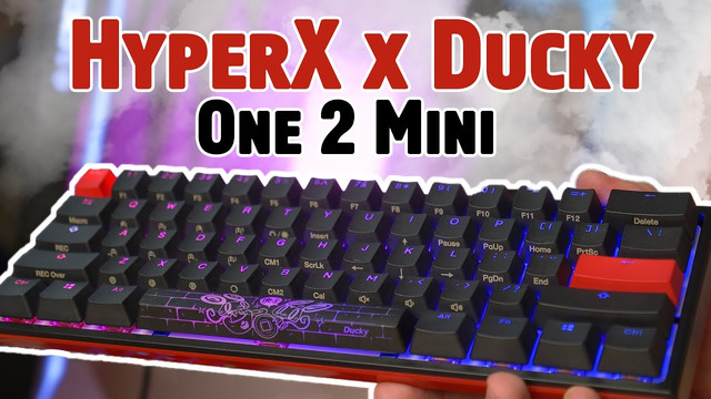 HyperX x Ducky One 2 Mini: очень маленькая и необычная клавиатура