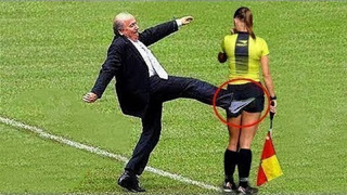 Funniest moments with football referees