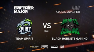 EPICENTER Major 2019 – Team Spirit vs Black Hornets Gaming (CIS Closed Quals, bo1)