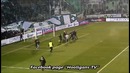 Панатинаикос — Олимпиакос: греческие хулиганы творят беспредел на поле