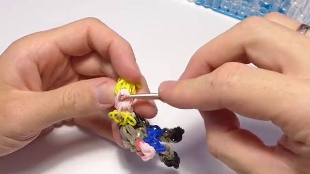ТОР! Rainbow Loom из фильма МСТИТЕЛИ. Урок 260 Thor Rainbow Loom