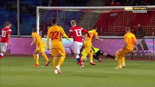 (HD) Россия (U-21) – Македония (U-21) | ЧЕ U-21 | Обзор матча