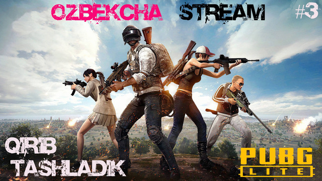 PUBG MOBILE Qirib Tashladik