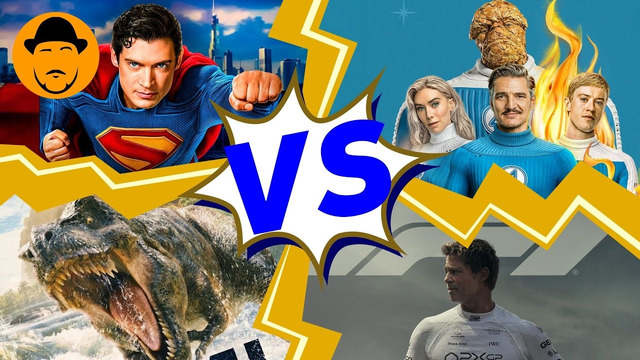 Фантастическая Четверка v Супермен v Мир Юрского Периода v F1 — Летние Блокбастеры
