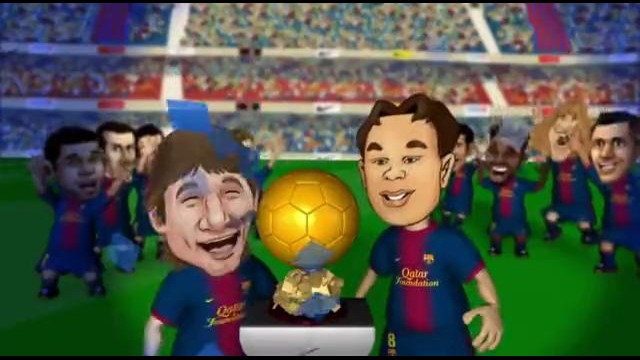 FC Barcelona – Золотой Мяч Месси