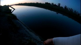 Вечерка на Киров канале. Выходы жереха на поверхностные приманки