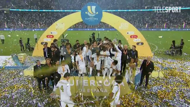 «Реал Мадрид» — «Атлетико». Церемония награждения