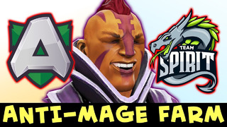 Alliance vs Spirit — when Antimage gets FARM on ESL online Major