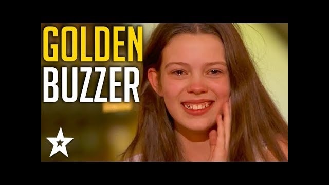13-летняя девочка заработала золотую кнопку на шоу талантов в Америке